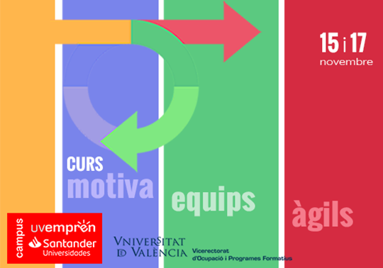 Publicada la resolució de les persones beneficiàries de les 40 beques per a l'admissió en la primera edició del curs Motiva Equips Àgils del Campus UVemprén - Santander Universitats